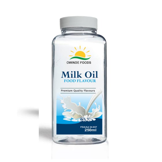 Milk Oil Food Flavour - 250ml